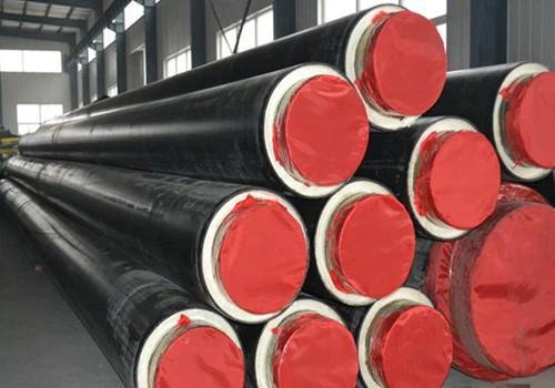 Foam Jacketed Coated Pipes